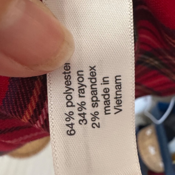 Lane Bryant Cap-Sleeve Fit & Flare Holiday Stewart Plaid Midi Dress 22 - Picture 6 of 9